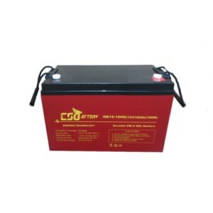Bateria solar 100Ah 12V CSB de Gel, bateria gel 100Ah, Bateria para paneles solares, bateria 12V solar, bateria solar Gel