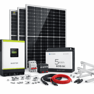 Kit Solar Básico Residencial 1.7kWp – Batería 5kWh