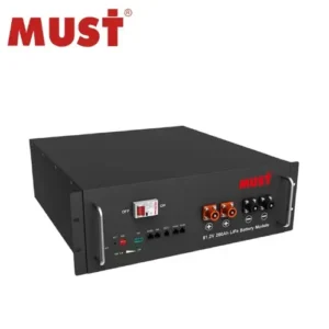 Batería de Litio MUST Rack 200Ah 51.2V Alto Rendimiento