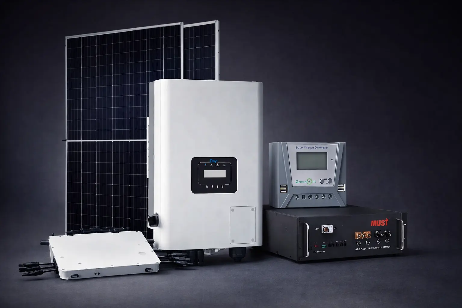 baterías para energía solar sistema solar residencial